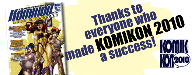Komikon 2010 Thanks Banner