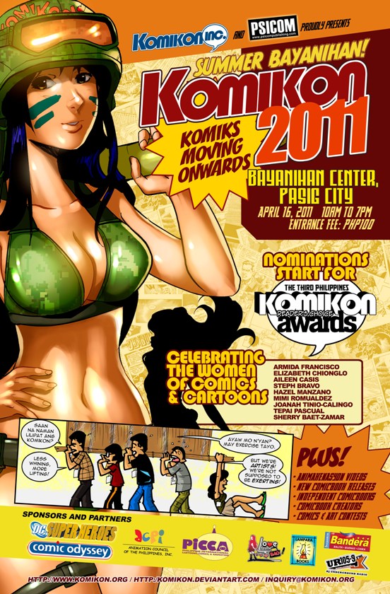 Summer Komikon 2011 Poster