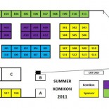 Summer Komikon 2011 Floorplan