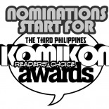 Start of Nominations for 3rd Komikon Awards Start of Nominations for 3rd Komikon Awards logo