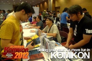 Selling! It's more fun in Komikon